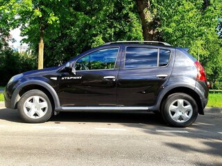 2011 Renault Sandero Stepway I, чёрный, 570000 рублей, вид 2