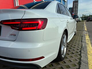 2018 Audi A4 V (B9), белый, 2190000 рублей, вид 3