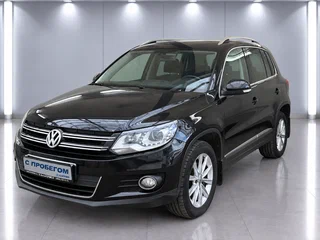 2012 Volkswagen Tiguan I Рестайлинг, чёрный, 1250000 рублей, вид 1