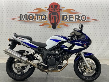2004 Suzuki SV 400, синий, 299000 рублей, вид 1