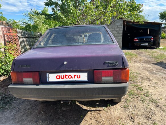 1997 Lada (ВАЗ) 21099, фиолетовый, 100000 рублей - вид 5