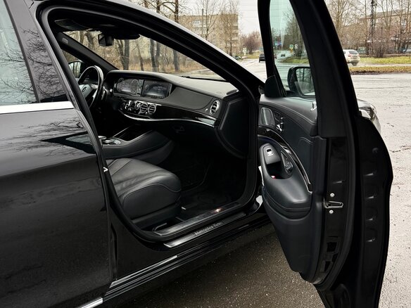 2016 Mercedes-Benz S-Класс 350 CDI BlueTEC Long 9G-TRONIC VI (W222, C217), чёрный, 3800000 рублей - вид 8