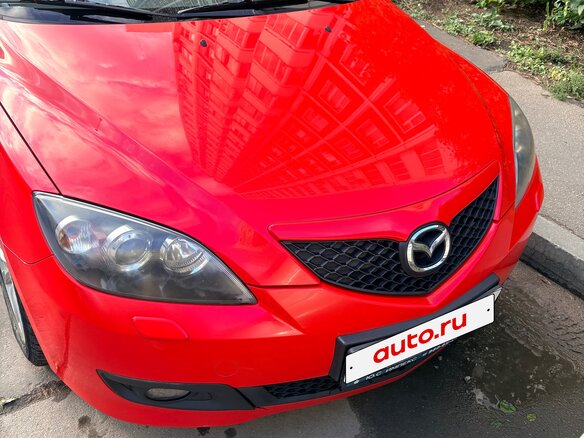 2007 Mazda 3 I (BK) Рестайлинг, красный, 600000 рублей