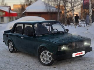 2007 Lada (ВАЗ) 2107, зелёный, 135000 рублей, вид 1