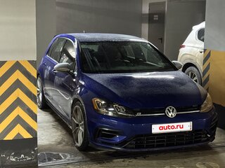 2019 Volkswagen Golf R VII Рестайлинг, синий, 3050000 рублей, вид 2