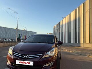 2011 Hyundai Solaris I, фиолетовый, 460000 рублей, вид 3
