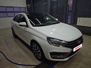 2023 Lada (ВАЗ) Vesta I Рестайлинг (NG), белый, 1350000 рублей, вид 3