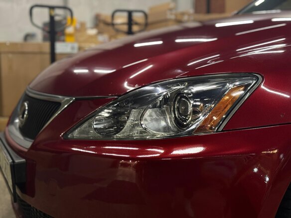 2008 Lexus IS 250 II Рестайлинг, красный, 1300000 рублей - вид 13