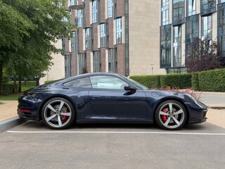 2019 Porsche 911 Carrera 4S VIII (992), синий, 13250000 рублей, вид 5