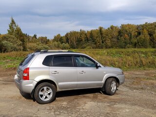 2004 Hyundai Tucson I, серебристый, 410000 рублей, вид 3