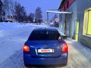 2010 Kia Rio II Рестайлинг, синий, 650000 рублей, вид 4