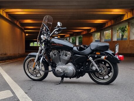 2012 Harley-Davidson Sportster 883, чёрный, 700000 рублей, вид 1