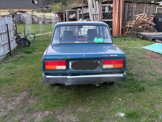 2004 Lada (ВАЗ) 2107, синий, 70000 рублей, вид 5