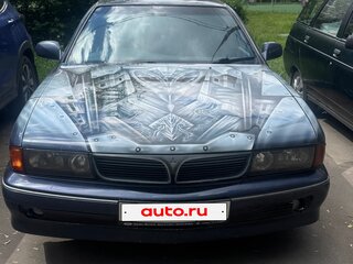 1995 Mitsubishi Diamante I, синий, 380000 рублей, вид 1