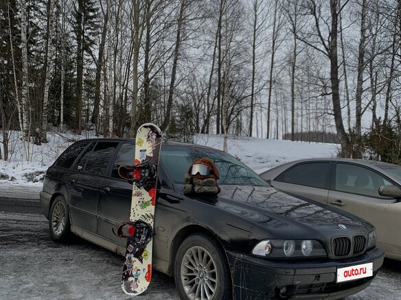 1998 BMW 5 серии 523i IV (E39), чёрный - вид 5