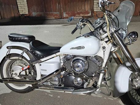 2001 Yamaha XVS400 Drag Star, белый, 395000 рублей, вид 3