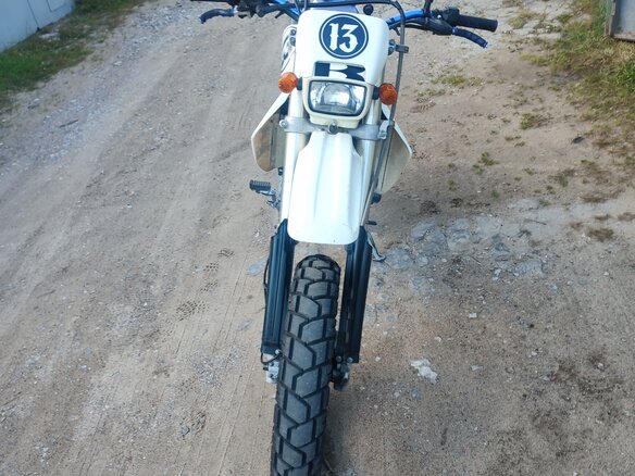2002 Kawasaki D-tracker 250, белый - вид 5