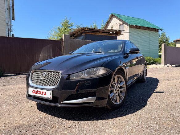 2012 Jaguar XF I Рестайлинг, чёрный, 1490000 рублей