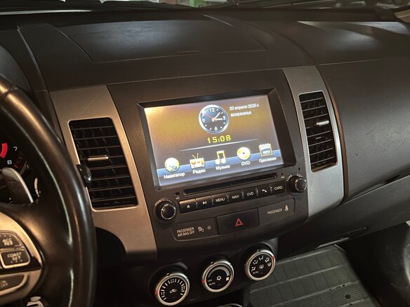 2008 Mitsubishi Outlander II, чёрный, 850000 рублей - вид 17