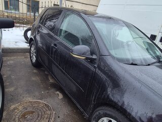 2007 Volkswagen Golf V, чёрный, 550000 рублей, вид 3