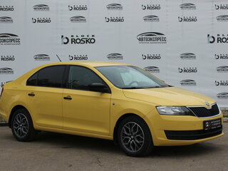 2017 Skoda Rapid I, жёлтый, 999000 рублей, вид 3