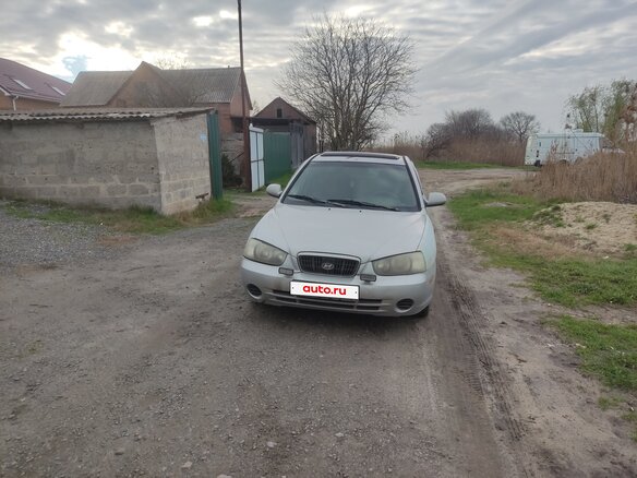 2002 Hyundai Elantra III (XD), серебристый, 300000 рублей - вид 1