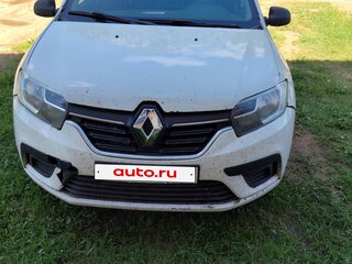 2018 Renault Logan II Рестайлинг, белый, 450000 рублей, вид 1