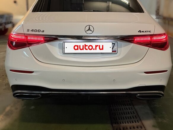 2021 Mercedes-Benz S-Класс 400 d 4MATIC VII (W223), белый - вид 5