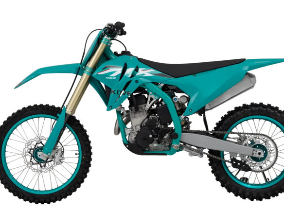 2025 Kove MX450, зелёный - вид 2