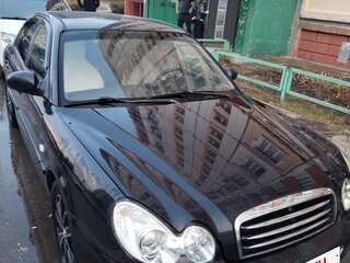 2005 Hyundai Sonata IV (EF) Рестайлинг, чёрный, 430000 рублей, вид 1