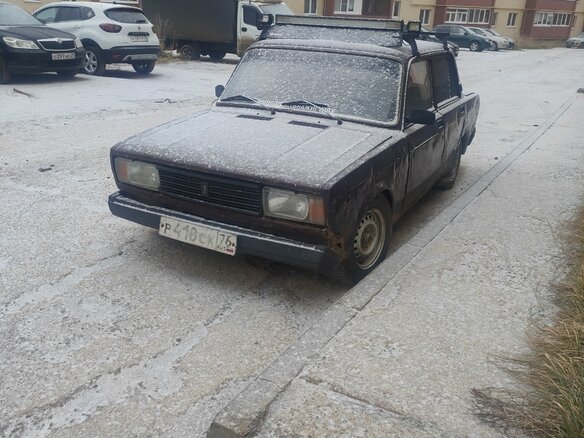 2008 Lada (ВАЗ) 2105, пурпурный, 100000 рублей - вид 7