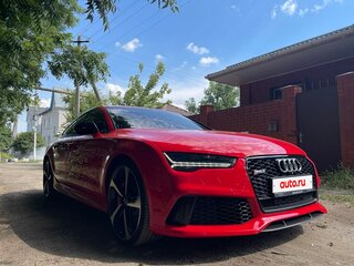 2016 Audi RS 7 Sportback performance I (4G) Рестайлинг, красный, 7150000 рублей, вид 4
