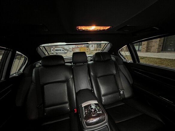 2014 BMW 7 серии Long 750Li xDrive V (F01/F02/F04) Рестайлинг, чёрный, 1650000 рублей - вид 7