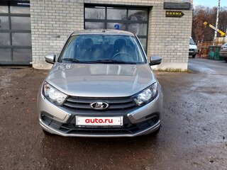 2022 Lada (ВАЗ) Granta I Рестайлинг, серый, 940000 рублей, вид 1