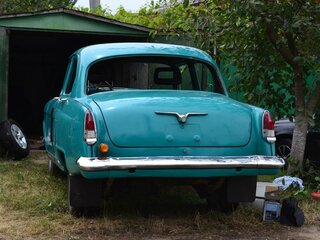 1960 ГАЗ 21 «Волга» 21В, голубой, 340000 рублей, вид 3