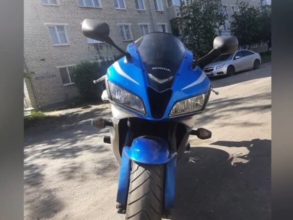 2007 Honda CBR 600RR, синий, 650000 рублей - вид 1