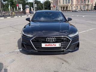 2021 Audi A7 50 TDI II (4K), синий, 5450000 рублей, вид 2