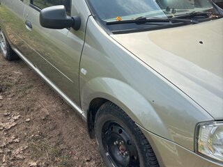2014 Renault Logan I Рестайлинг, бежевый, 380000 рублей, вид 3