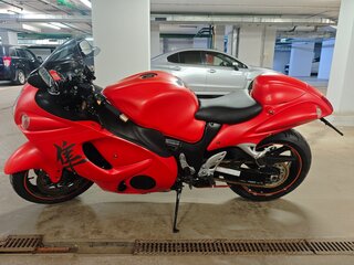 2008 Suzuki GSX 1300 R Hayabusa, оранжевый, 730000 рублей, вид 3