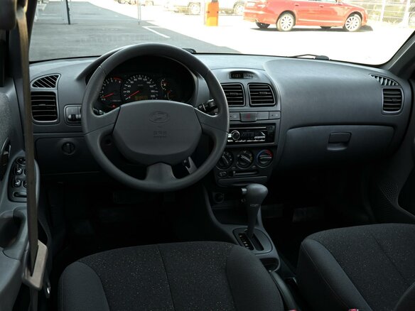 2008 Hyundai Accent ТагАЗ II, бежевый, 879000 рублей - вид 5
