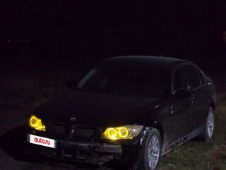 2007 BMW 3 серии 320i V (E90/E91/E92/E93), чёрный, 800000 рублей, вид 2