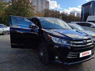 2018 Toyota Highlander III (XU50) Рестайлинг, чёрный, 4050000 рублей, вид 1