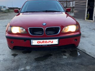 2002 BMW 3 серии 318i IV (E46) Рестайлинг, красный, 600000 рублей, вид 2