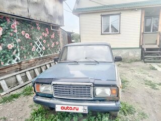 2004 Lada (ВАЗ) 2107, синий, 55000 рублей, вид 1