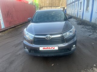2015 Toyota Highlander III (XU50), серый, 2350000 рублей, вид 1