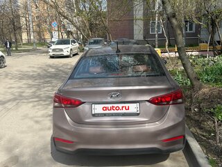 2019 Hyundai Solaris II, коричневый, 1155000 рублей, вид 5