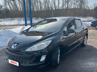 2009 Peugeot 308 I, чёрный, 460000 рублей, вид 1