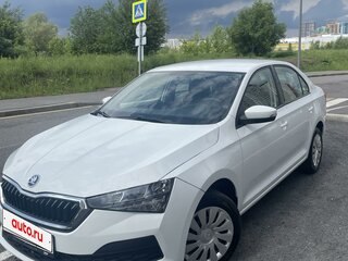 2021 Skoda Rapid II, белый, 950000 рублей, вид 1
