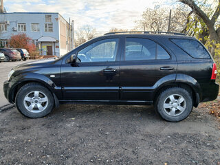 2008 Kia Sorento I Рестайлинг, чёрный, 690000 рублей, вид 2
