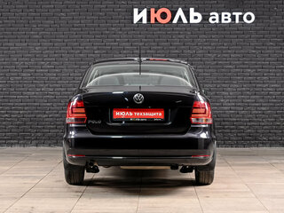 2017 Volkswagen Polo V Рестайлинг, чёрный, 1100000 рублей, вид 5